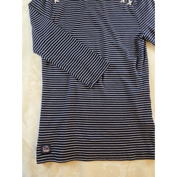 Ralph Lauren Women's Small Blue And White Blouse - Picture 1 of 9